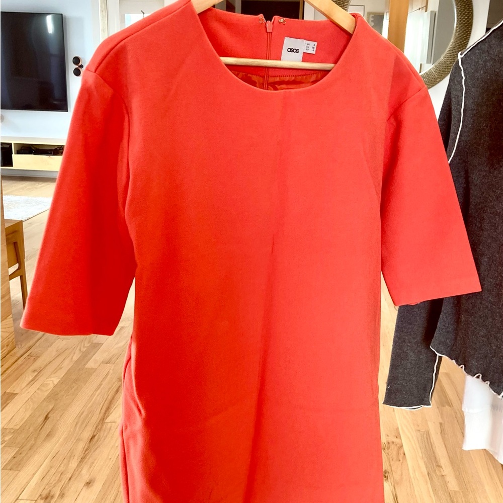 ASOS Bright Orange Dress